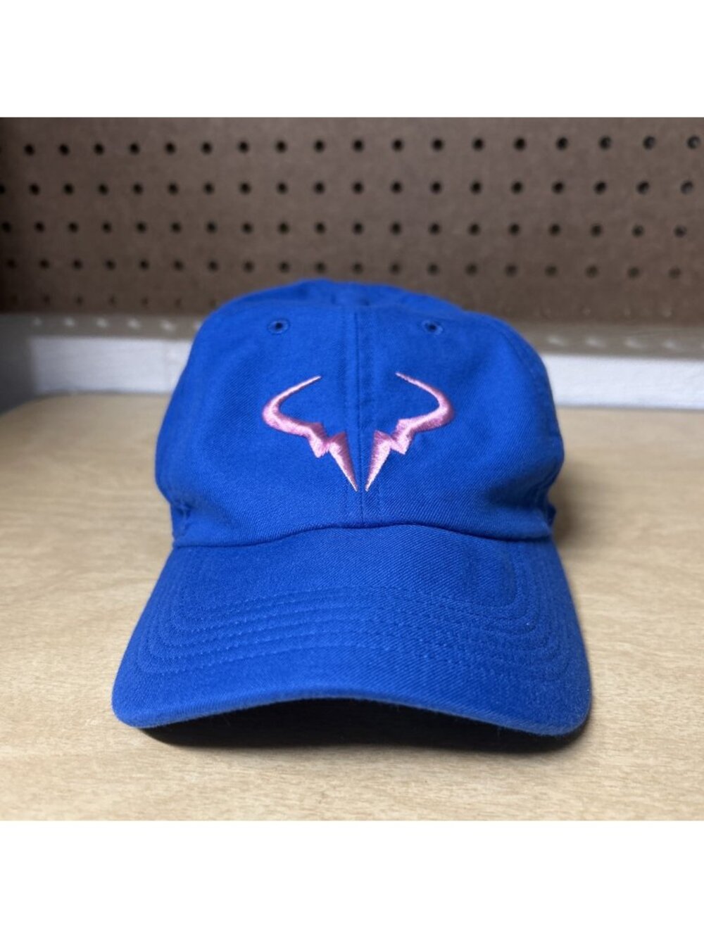 Nike Rafa Dri Fit Hat Heritage 86 Blue Pink Adjustable Tennis Baseball